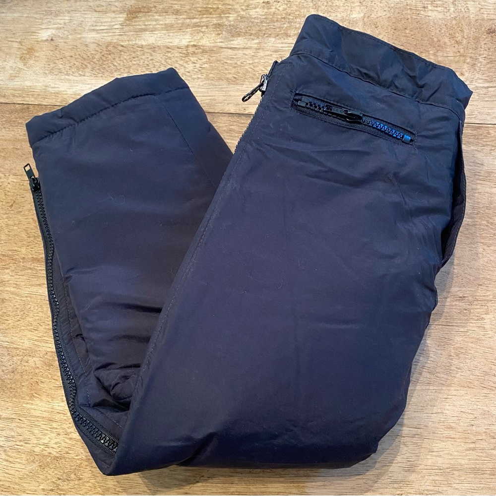 Vintage JCPenney Youth Size 5 100% Nylon Black Snow‎ Pants